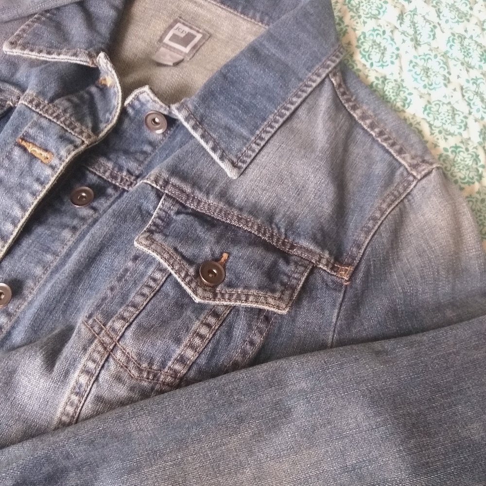 JCP Jean Jacket, size XL
